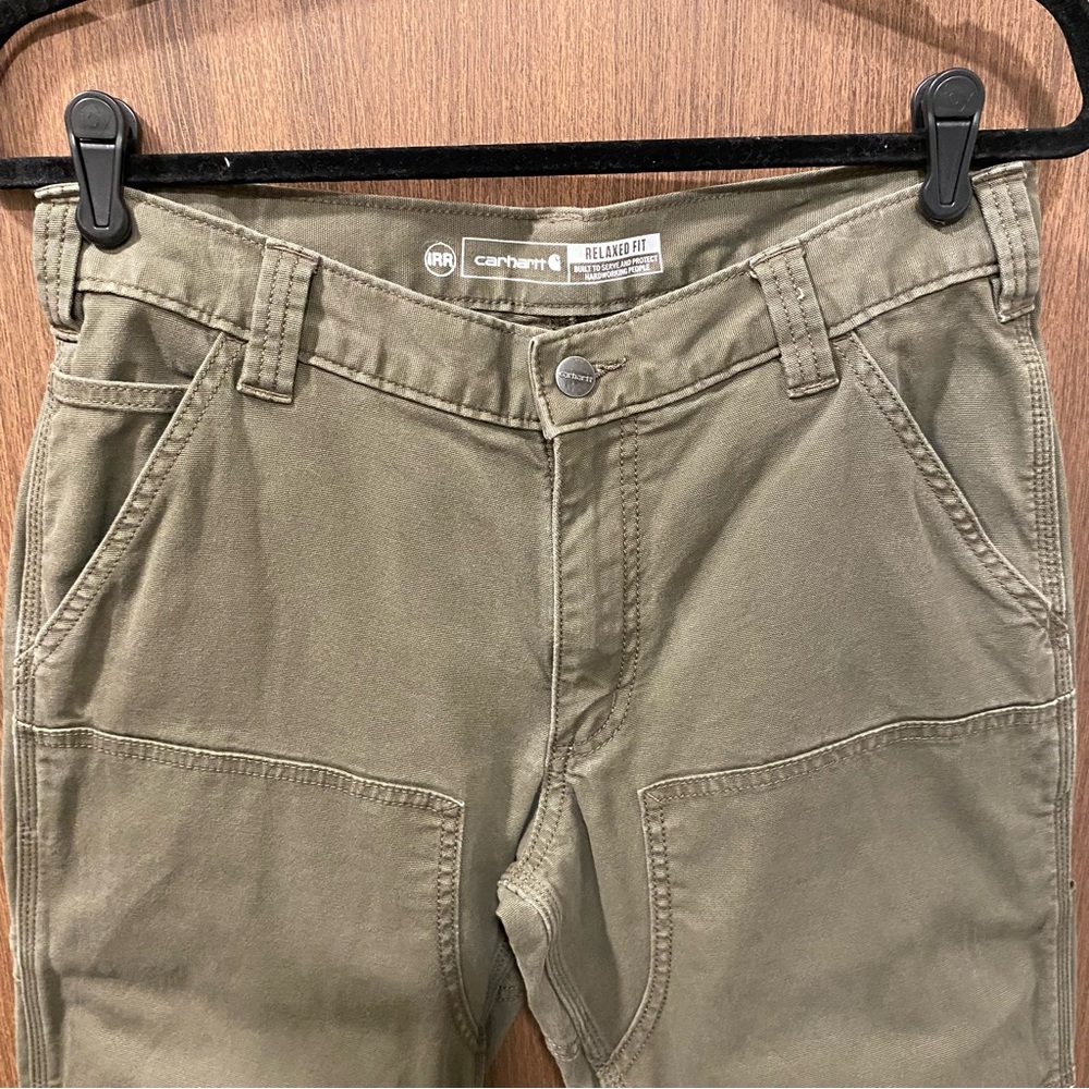 Carhartt Rugged Flex Relaxed Fit Canvas Double-Front Utility Work Pant 30x31 - Picture 4 of 17